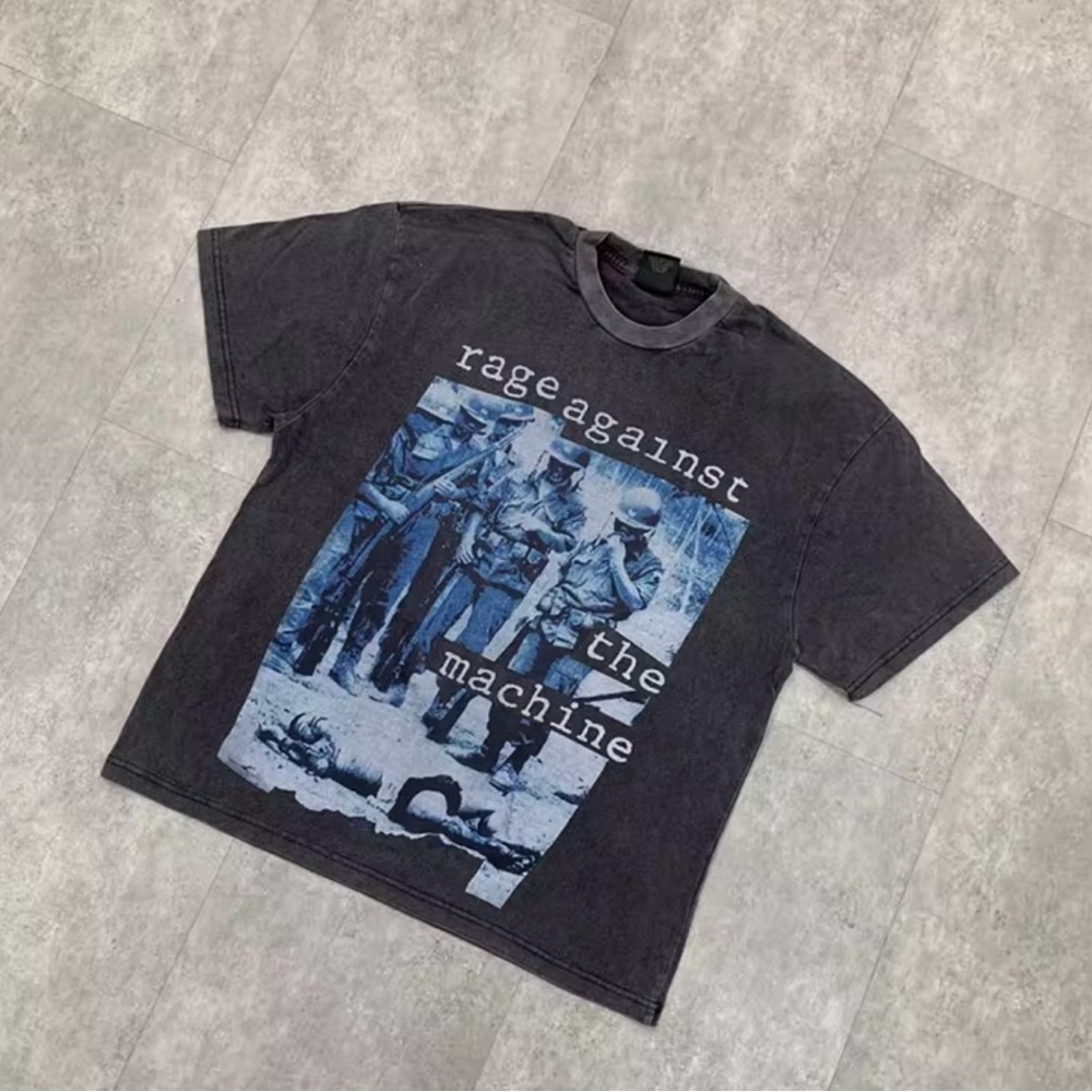 Rage Against the Machine Black Graphic Tee